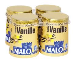 Malo Yogurt Vanilla 125 g x 4
